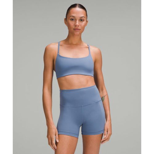 – Soutien-gorge Wunder Train dos nageur Maintien léger, bonnets A/Bs – Bleu – Taille 10 - lululemon - Modalova