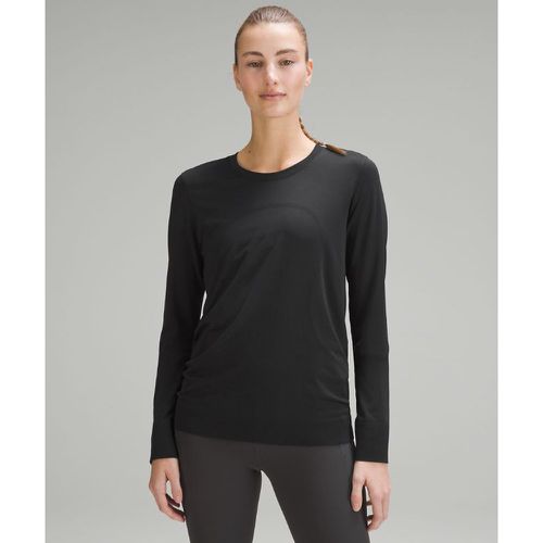 – Haut manches longues Swiftly Relaxed Longueur hanches – Noir – Taille 16 - lululemon - Modalova