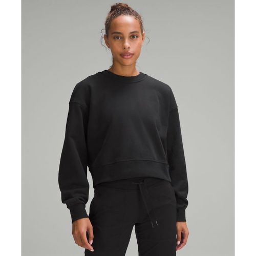 – Sweat court Perfectly Oversized à col rond French Terrys – Taille 10 - lululemon - Modalova