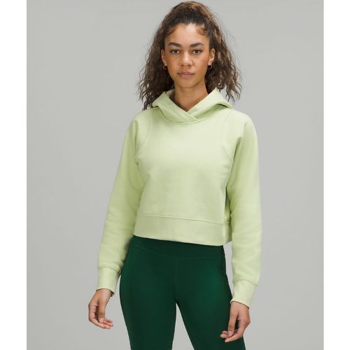 – Sweat à capuche court Loungefuls – Pastel/Vert – Taille 10 - lululemon - Modalova