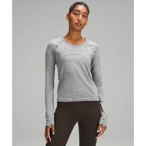 – Haut manches longues Swiftly Tech 2.0 Longueur tailles – Blanc – Taille 16 - lululemon - Modalova