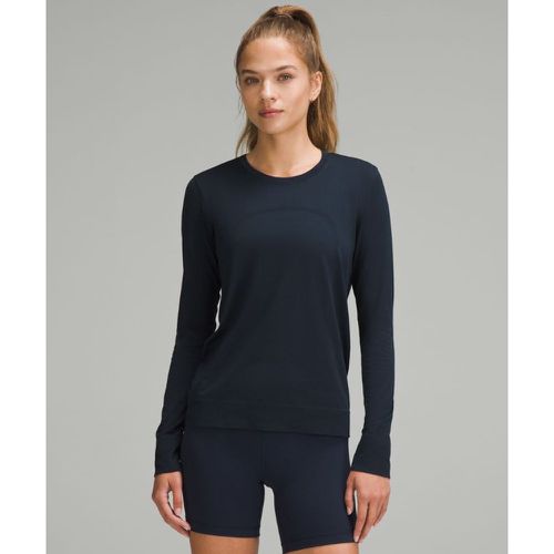 – Haut manches longues Swiftly Relaxed Longueur hanches – Bleu – Taille 0 - lululemon - Modalova