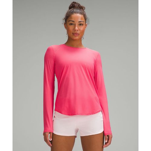 – Haut à manches longues Sculpts – Rose – Taille 0 - lululemon - Modalova