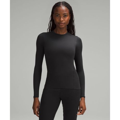 – Haut manches longues col rond Wundermost en Ultra Soft Nulus – Taille L - lululemon - Modalova