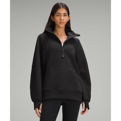 – Sweat demi-zippé Scuba Oversized à col cheminée Longs – Taille M/L - lululemon - Modalova