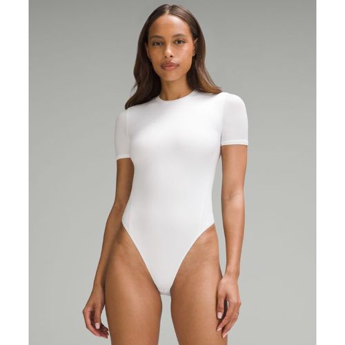 – Body string Wundermost à col rond et manches courtes en Ultra-Soft Nulus – Blanc – Taille XL - lululemon - Modalova