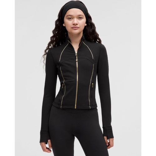 – Veste Define courte Luon Sparkles – Noir/ – Taille 12 - lululemon - Modalova