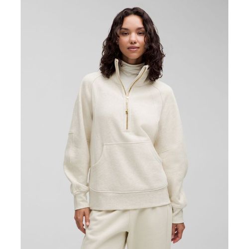 – Sweat demi-zippé Scuba Oversized à col cheminée Longs – – Taille M/L - lululemon - Modalova