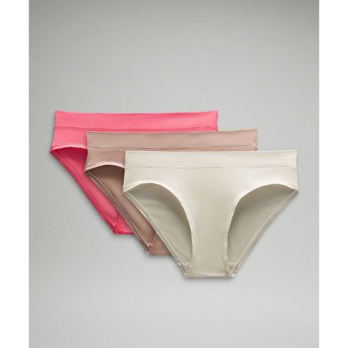 – Culotte bikini UnderEase taille mi-haute Trios – Rose – Taille 2XL - lululemon - Modalova