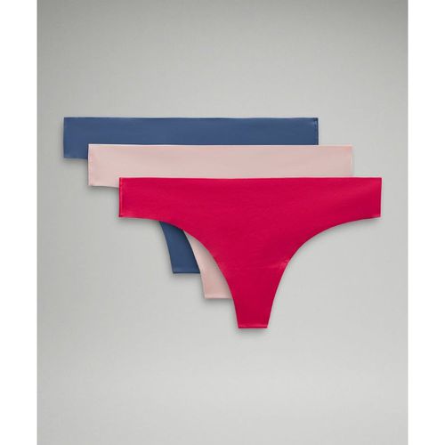 – String taille mi-haute InvisiWear Trios – Blue/Rose – Taille 2XL - lululemon - Modalova