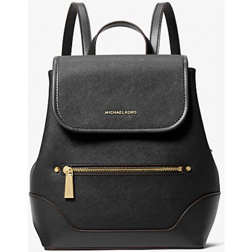 MK Sac à dos Harrison en cuir saffiano de taille moyenne - - Michael Kors - MICHAEL Michael Kors - Modalova
