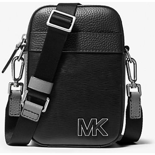 MK Sac à bandoulière Hudson en cuir à couleurs contrastées pour smartphone - - Michael Kors - Michael Kors Mens - Modalova