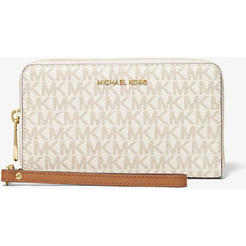 MK Grande pochette à sangle pour smartphone avec logo - - Michael Kors - MICHAEL Michael Kors - Modalova