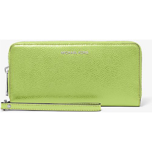 MK Pochette à sangle Jet Set continentale en cuir grainé - - Michael Kors - MICHAEL Michael Kors - Modalova