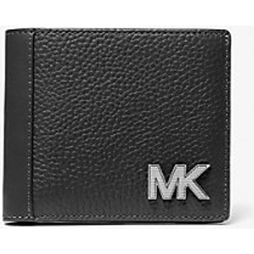 MK Portefeuille compact Hudson en cuir - - Michael Kors - Michael Kors Mens - Modalova