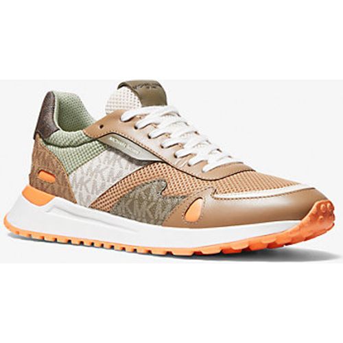 MK Basket Miles en maille avec logo à couleurs contrastées - - Michael Kors - Michael Kors Mens - Modalova
