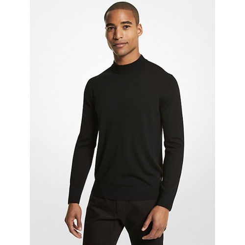 MK Pull à col cheminée en laine mérinos - - Michael Kors - Michael Kors Mens - Modalova