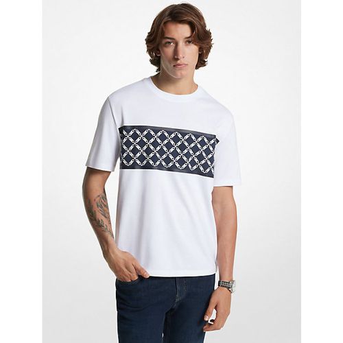 MK T-shirt en coton à imprimé logo Empire - - Michael Kors - Michael Kors Mens - Modalova