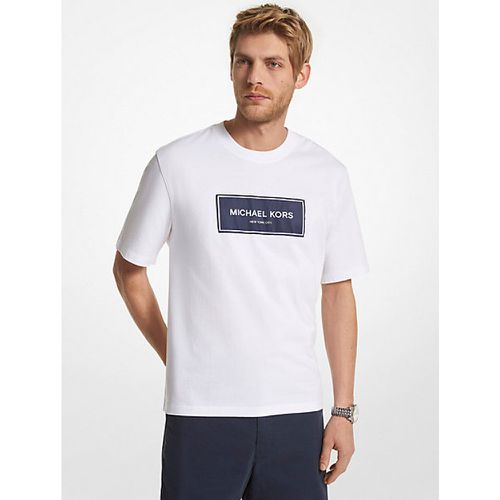 MK T-shirt surdimensionné en coton avec logo - - Michael Kors - Michael Kors Mens - Modalova
