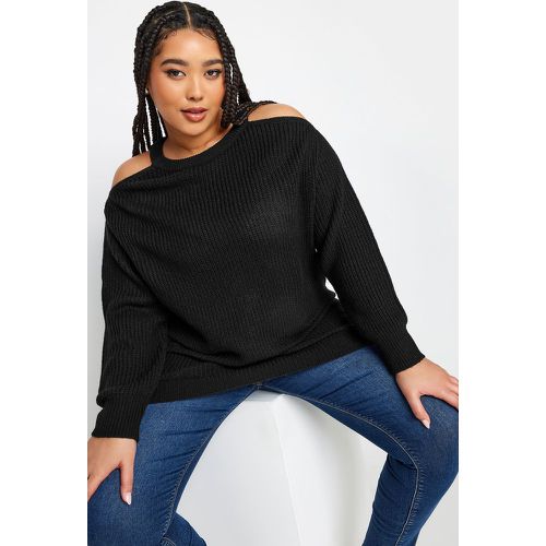 Pull Style Bardot En Maille , Grande Taille & Courbes - Yours - Modalova