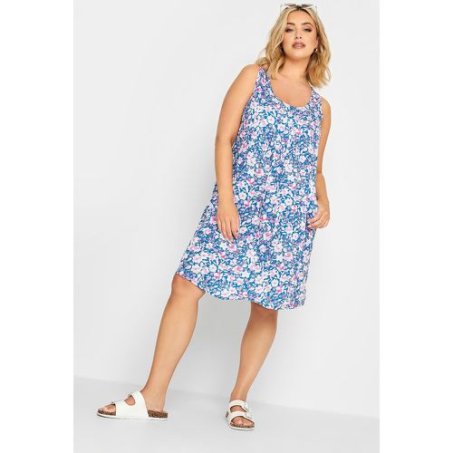 Robe Floral Rose À Poches , Grande Taille & Courbes - Yours - Modalova