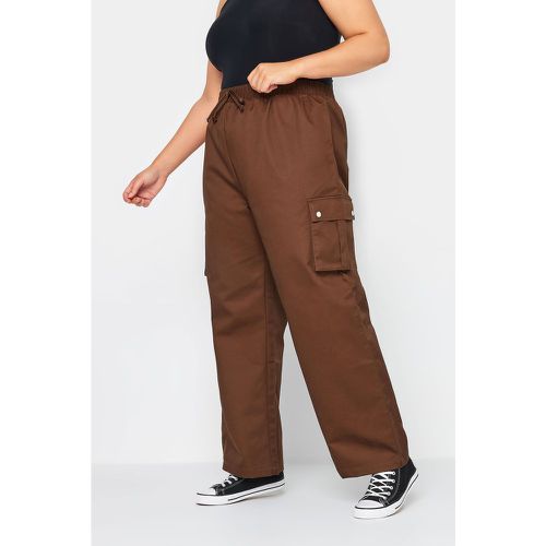 Pantalon Cargo Wide Leg , Grande Taille & Courbes - Yours - Modalova