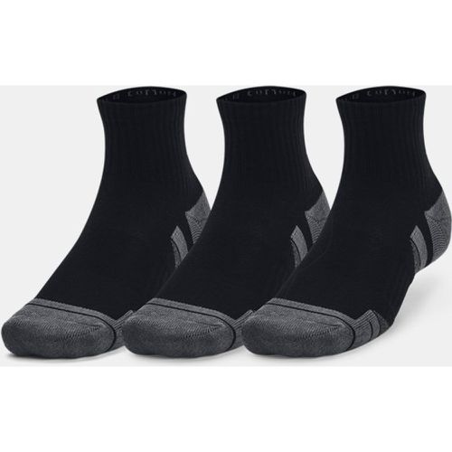 Lot de 3 paires de chaussettes mi-hautes Performance unisexe / / Pitch Gris L - Under Armour - Modalova