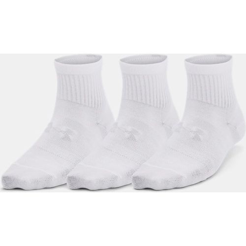 Chaussettes Essential Qrter pour enfant (lot de 3 paires) / / Halo Gris M - Under Armour - Modalova