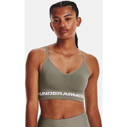 Brassière de sport Seamless Low Long Grove / Blanc XL - Under Armour - Modalova