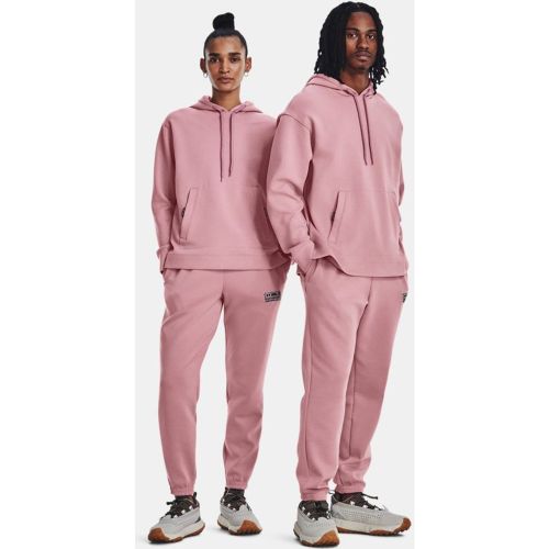 Sweat à capuche en maille  Summit unisexe Elixir / Noir L - Under Armour - Modalova