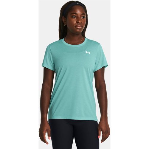 Tee-shirt à manches courtes Tech™ Bubble Radial Turquoise / Blanc / Blanc M - Under Armour - Modalova