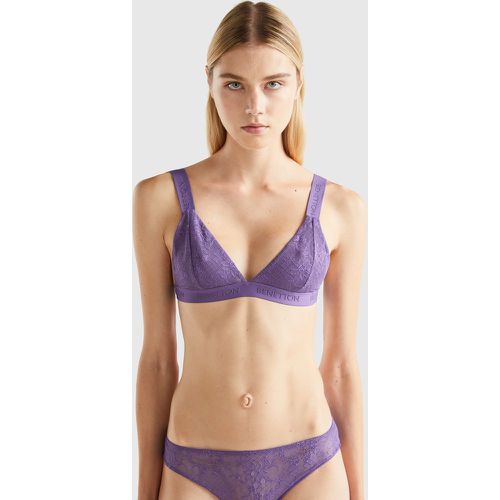 Benetton, Soutien-gorge Triangle En Dentelle, taille 85, - United Colors of Benetton - Modalova