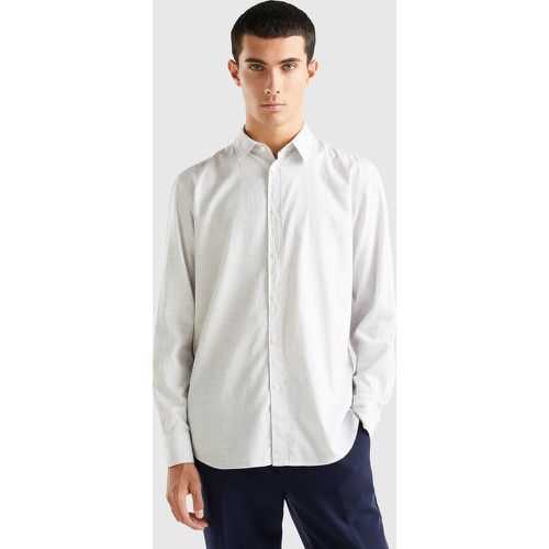 Benetton, Chemise Coupe Regular, taille S, Blanc - United Colors of Benetton - Modalova