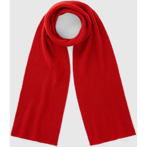 Benetton, Écharpe En Laine Mélangée, taille OS, Rouge - United Colors of Benetton - Modalova