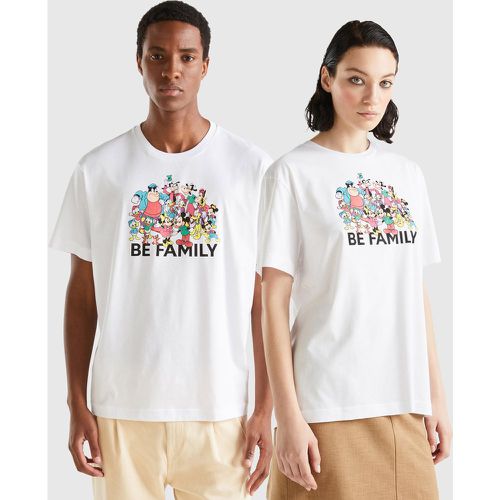 Benetton, T-shirt Blanc Mickey & Friends, taille XXL, Blanc - United Colors of Benetton - Modalova