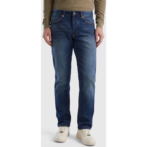 Benetton, Jeans Droit, taille 28, Bleu Foncé - United Colors of Benetton - Modalova