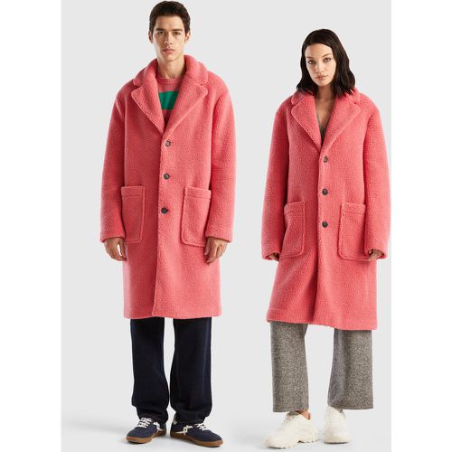 Benetton, Manteau Teddy, taille L, Rose - United Colors of Benetton - Modalova