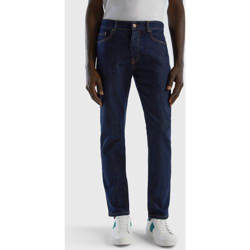 Benetton, Jeans Coupe Slim Cinq Poches, taille 33, Bleu Foncé - United Colors of Benetton - Modalova