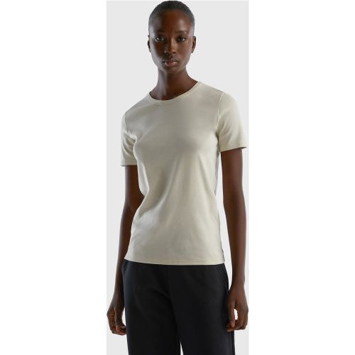 Benetton, T-shirt En Coton Longues Fibres, taille XS, - United Colors of Benetton - Modalova