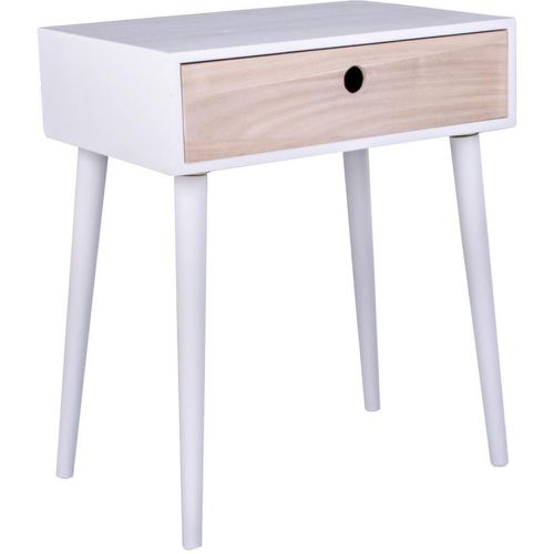 Table De Chevet Scandinave Blanche PARMA - House Nordic - Modalova