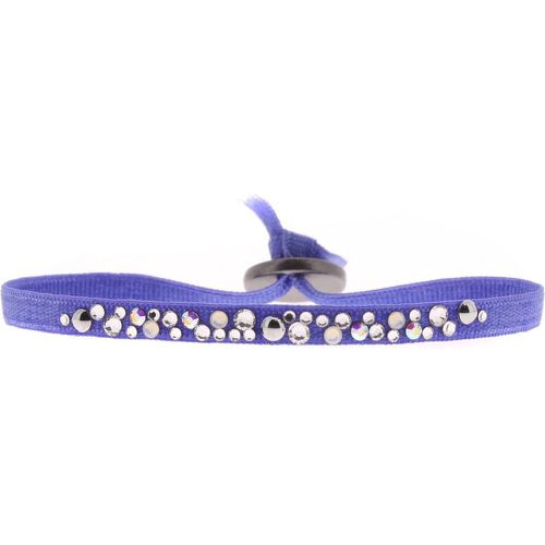 Bracelet A38216 - Bracelet Tissu Acier Bleu - Les Interchangeables - Modalova