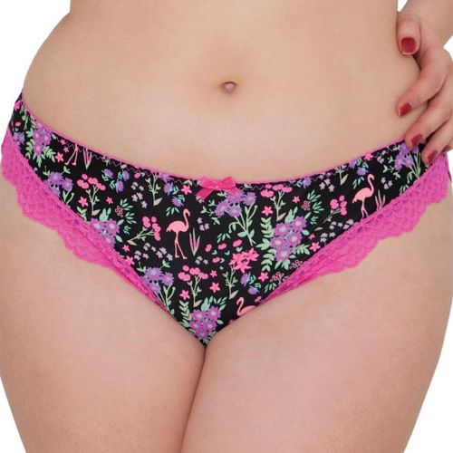 Slip brésilien VEGAS black print - Curvy Kate - Modalova