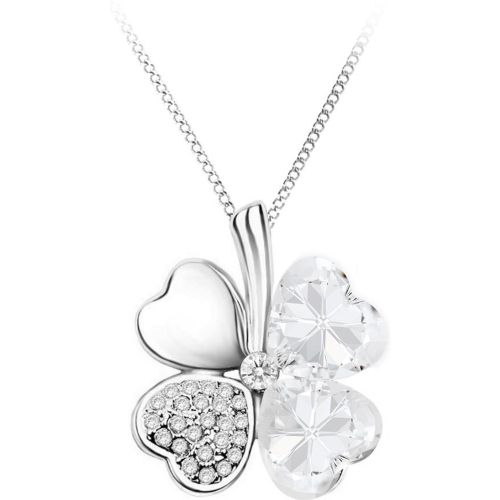 Collier So Charm - B128--CRYS - Collier Trèfle é - So Charm Bijoux - Modalova