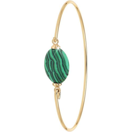 Jonc So Charm - B2492-MALACHITE - Bracelet Mode Doré - So Charm Bijoux - Modalova