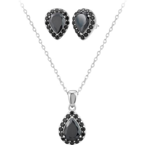 Parure So Charm - B3306--NOIR - Parure Mode ée - So Charm Bijoux - Modalova