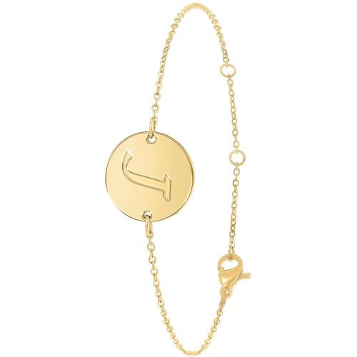 Bracelet So Charm - BD2281-DORE-J-DIAMANT - Bracelet Initial - So Charm Bijoux - Modalova