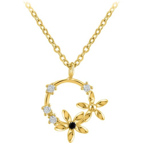 Collier So Charm - BD3244-DORE-DIAMANT - Collier Mode - So Charm Bijoux - Modalova