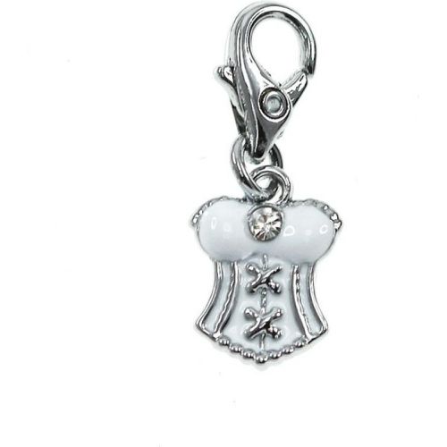 Charms Et Perles So Charm - CH0989- - Charm Corset Blanc - So Charm Bijoux - Modalova