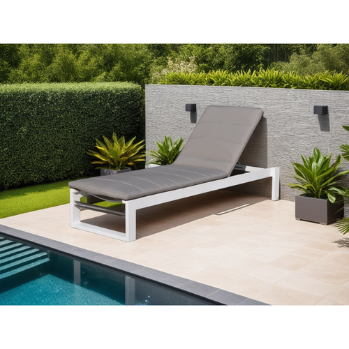 Bain de soleil design blanc DELORM - DELORM DESIGN - Modalova