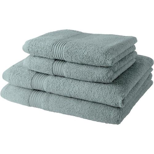 Serviettes de bain 50x90 + 2 Draps de bain 70x130 cm 100% Coton - Celadon - Today - Modalova